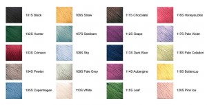 Silk Color Chart